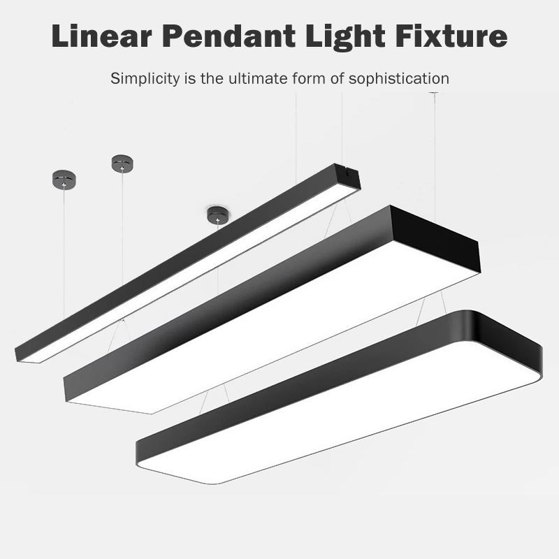 commercial linear pendant lighting