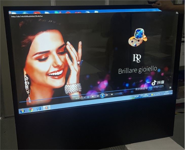 Прозрачен OLED дисплей